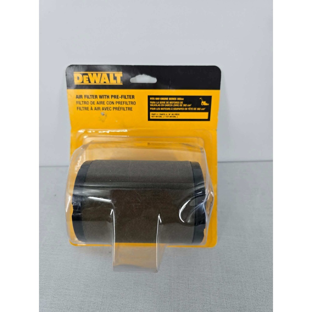 DeWALT Air Filter with Pre-Filter for OHV 382cc Engine DXGX200070 937-05129 NEW